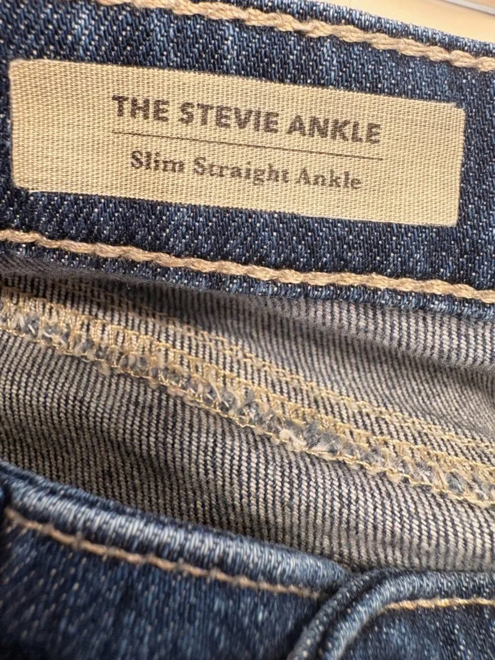 AG Adriano Goldschmied The Stevie Ankle Slim Straight Jeans Size 26R
